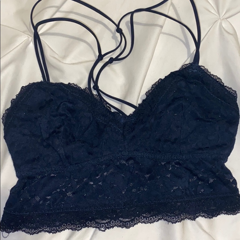 SOLD Navy blue bralette